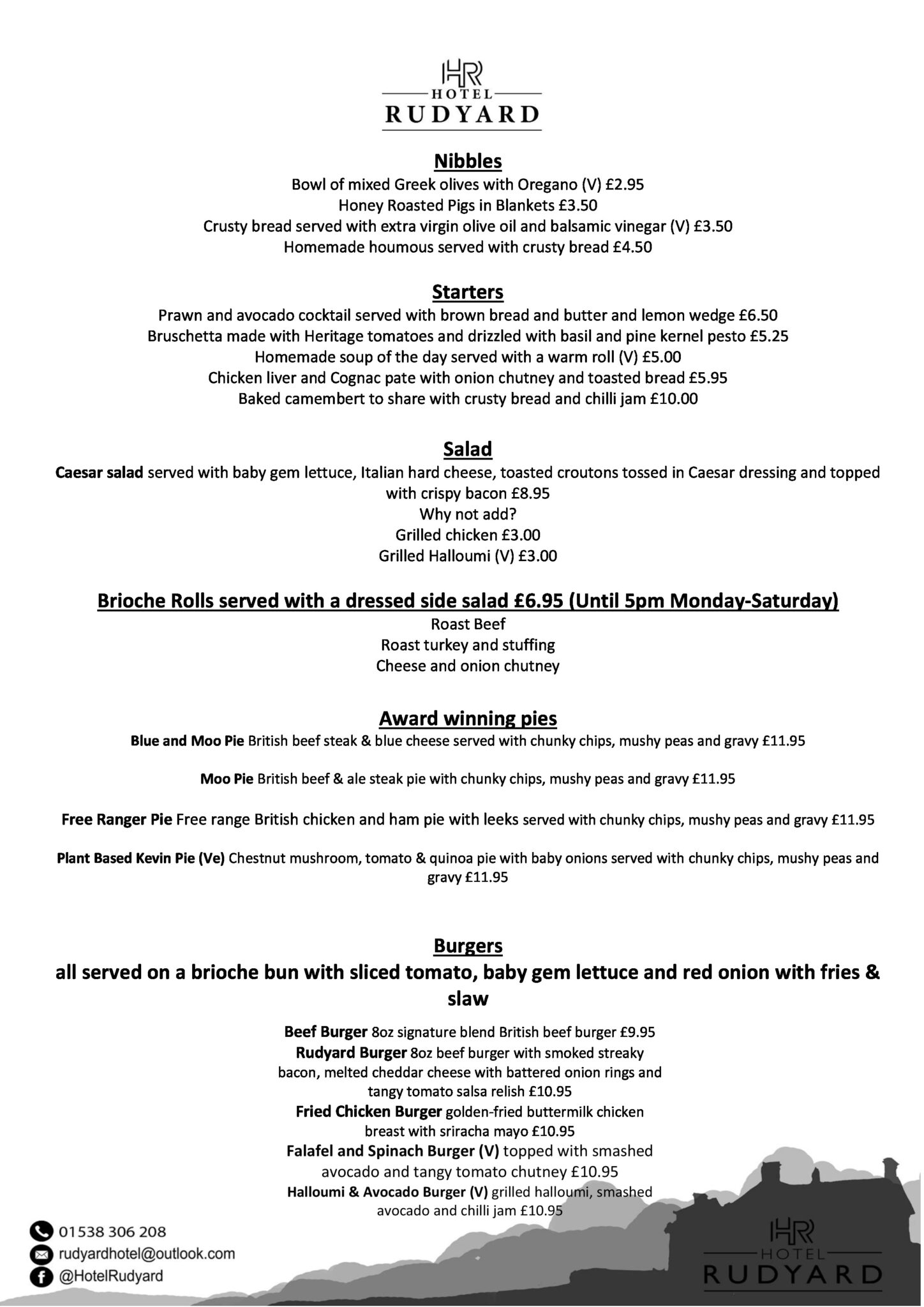 Our Food Hotel Rudyard